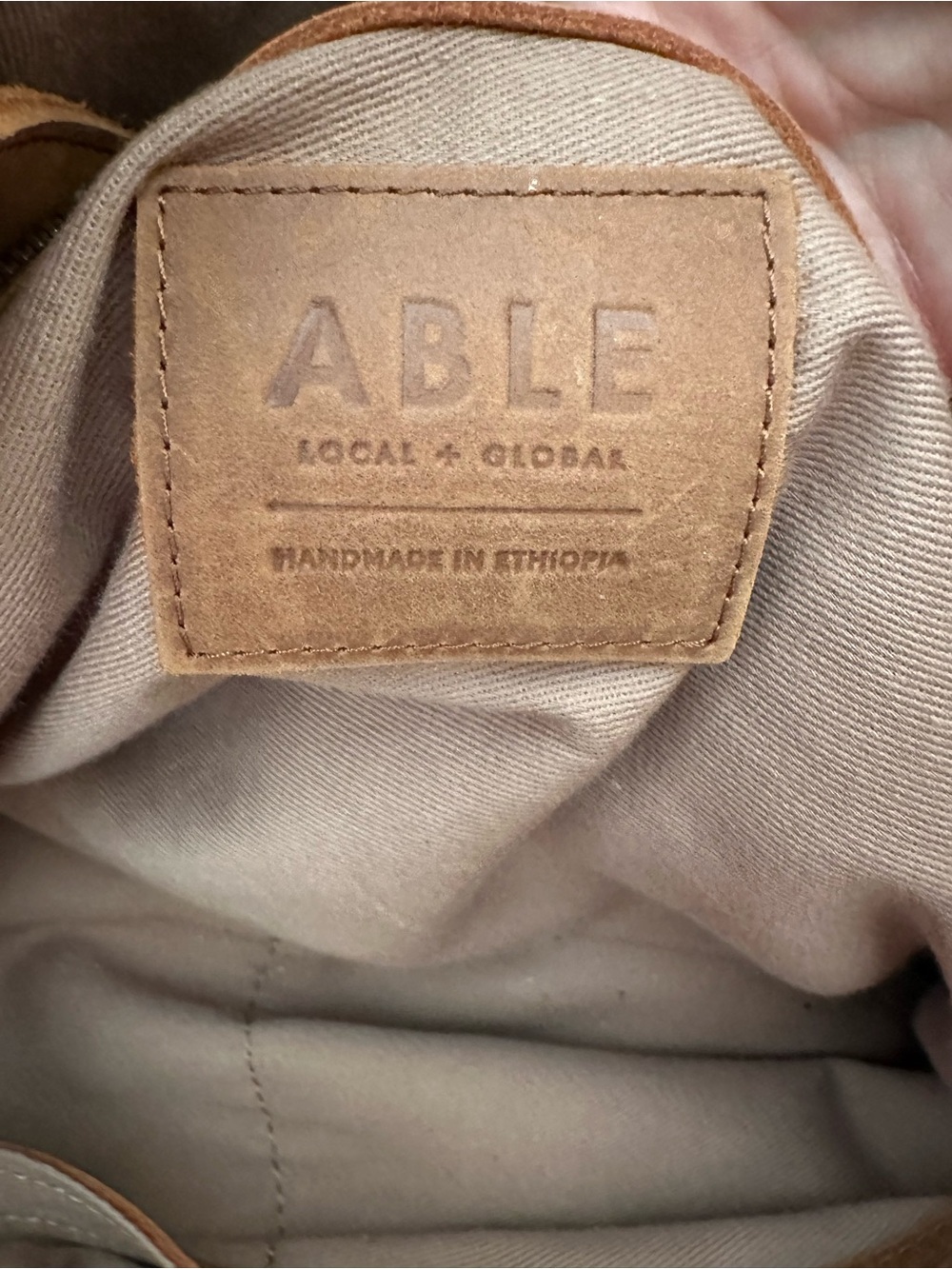 Able Leather Tote - Picture 8 of 8
